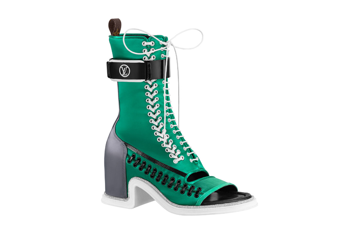 Louis Vuitton Women's Moonlight Line Boots Green For Women LV