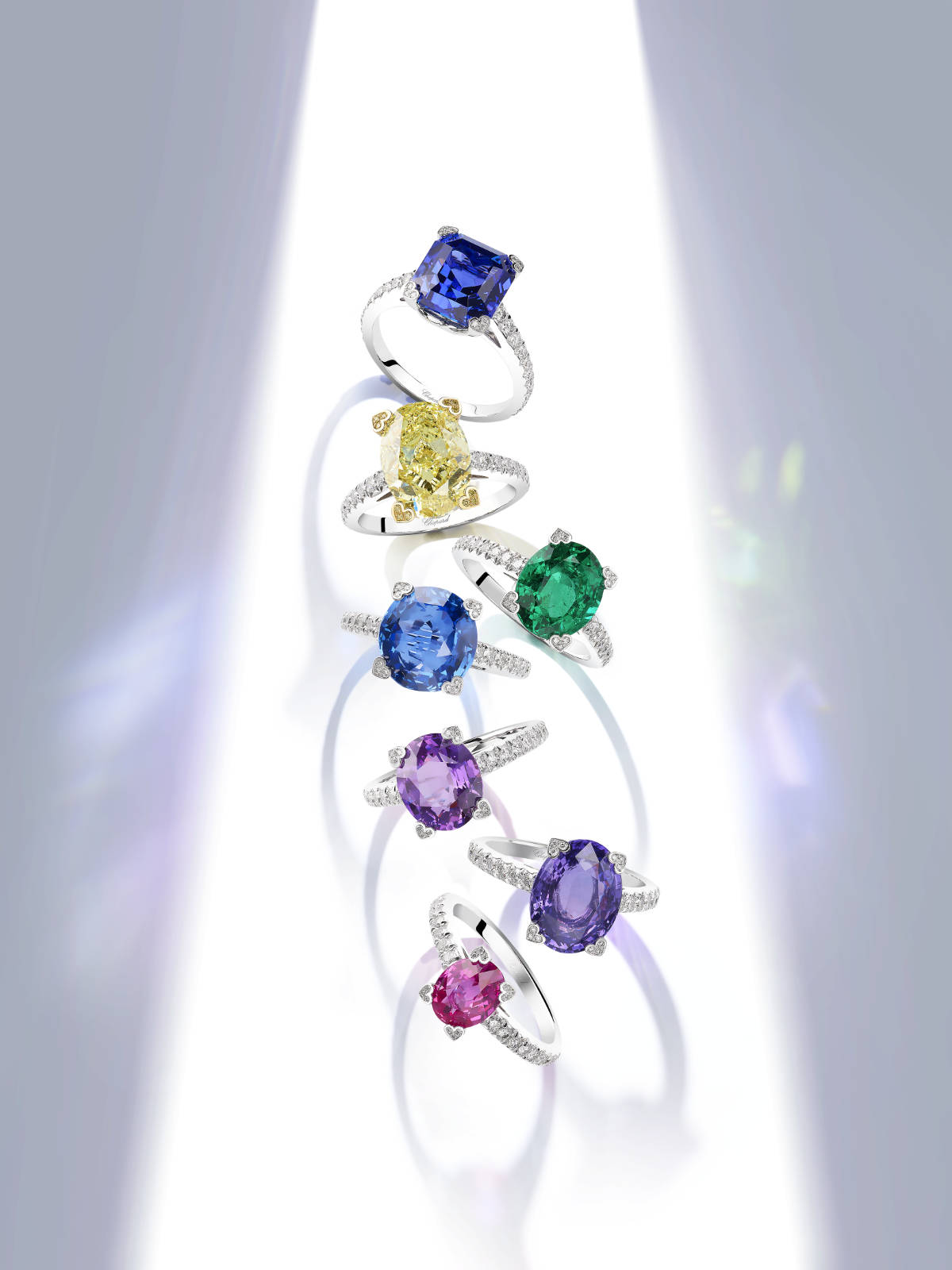 Chopard Enrich Its Haute Joaillerie Collections With New Coloured Dreams Rings