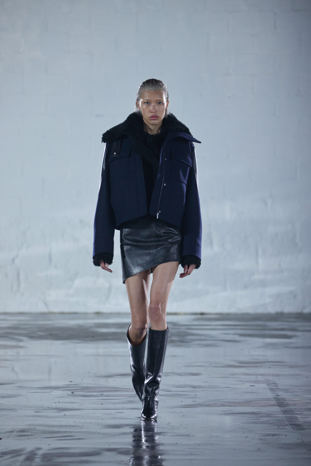 How was the new Helmut Lang show? 