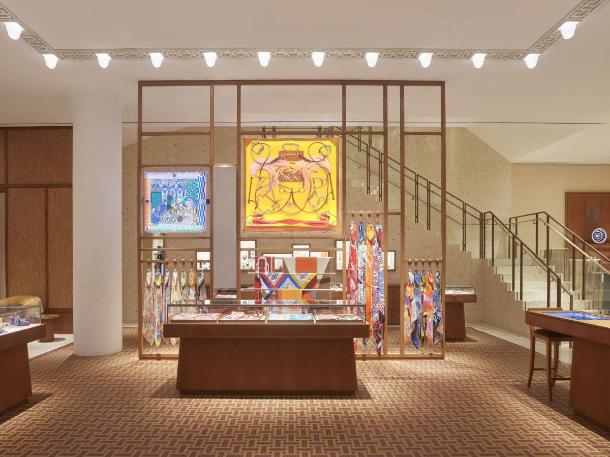 Hermès reopens an expanded new store in the Wynn Plaza, reaffirming its commitment to Las Vegas, Nevada