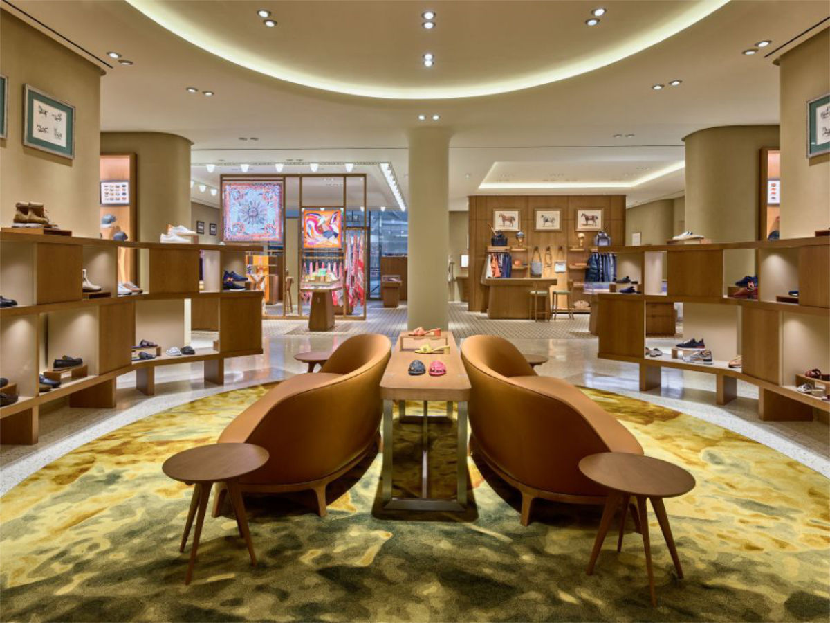 Hermès reopens its doors in the Mall at Short Hills with a new, larger space, reaffirming its commitment to New Jersey