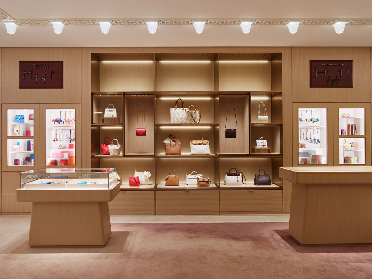 Hermès Reopened Its Store Within The Isetan Department Store In Tokyo’s Shinjuku District