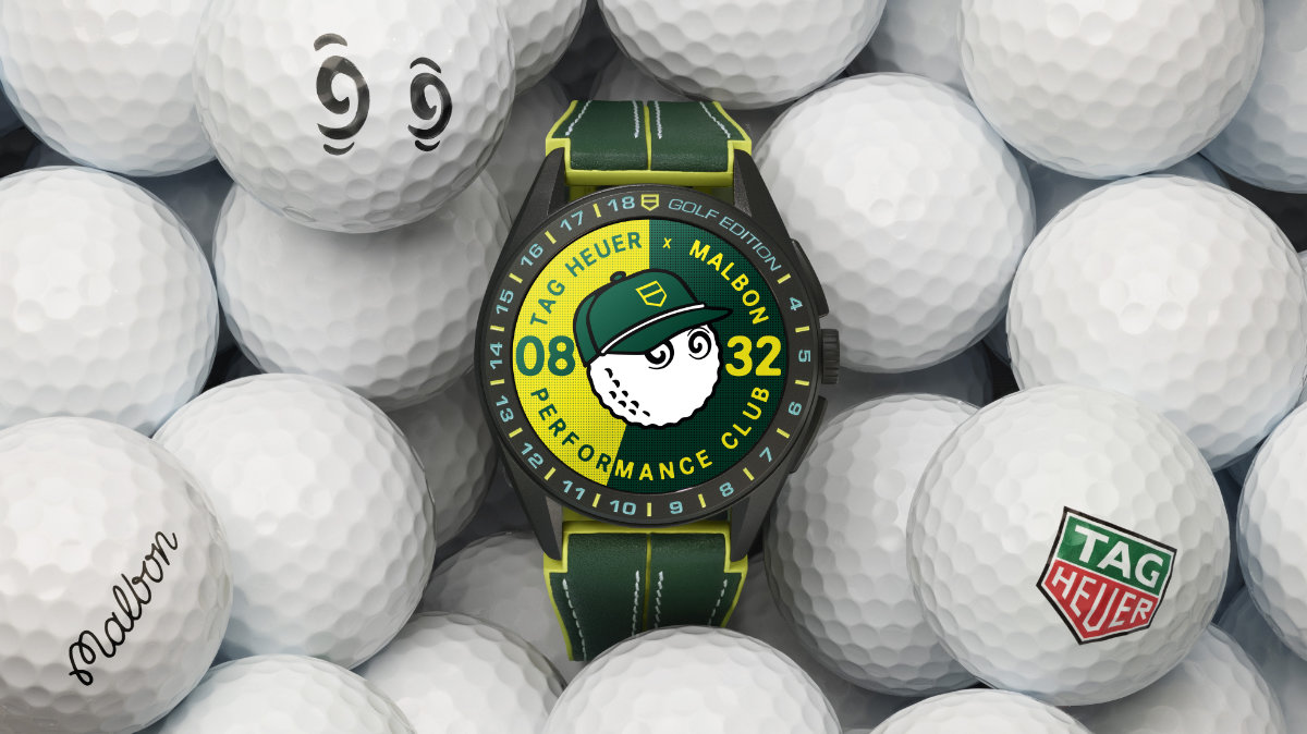 It’s Tee Time! - Tag Heuer Connected Calibre E4 45mm x Malbon Golf