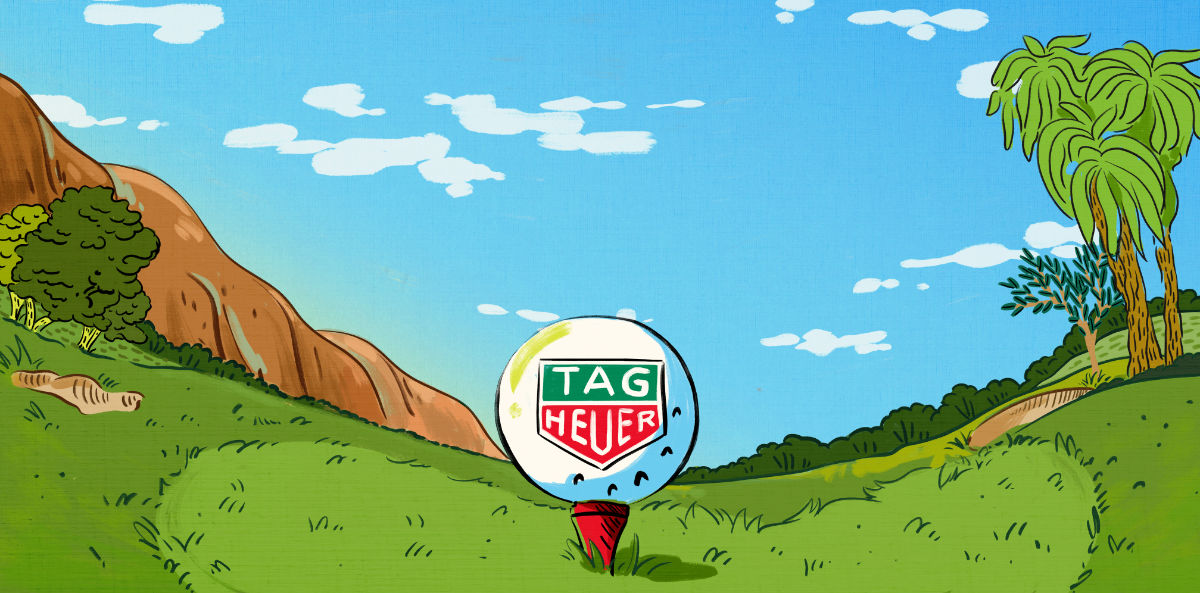 It’s Tee Time! - Tag Heuer Connected Calibre E4 45mm x Malbon Golf