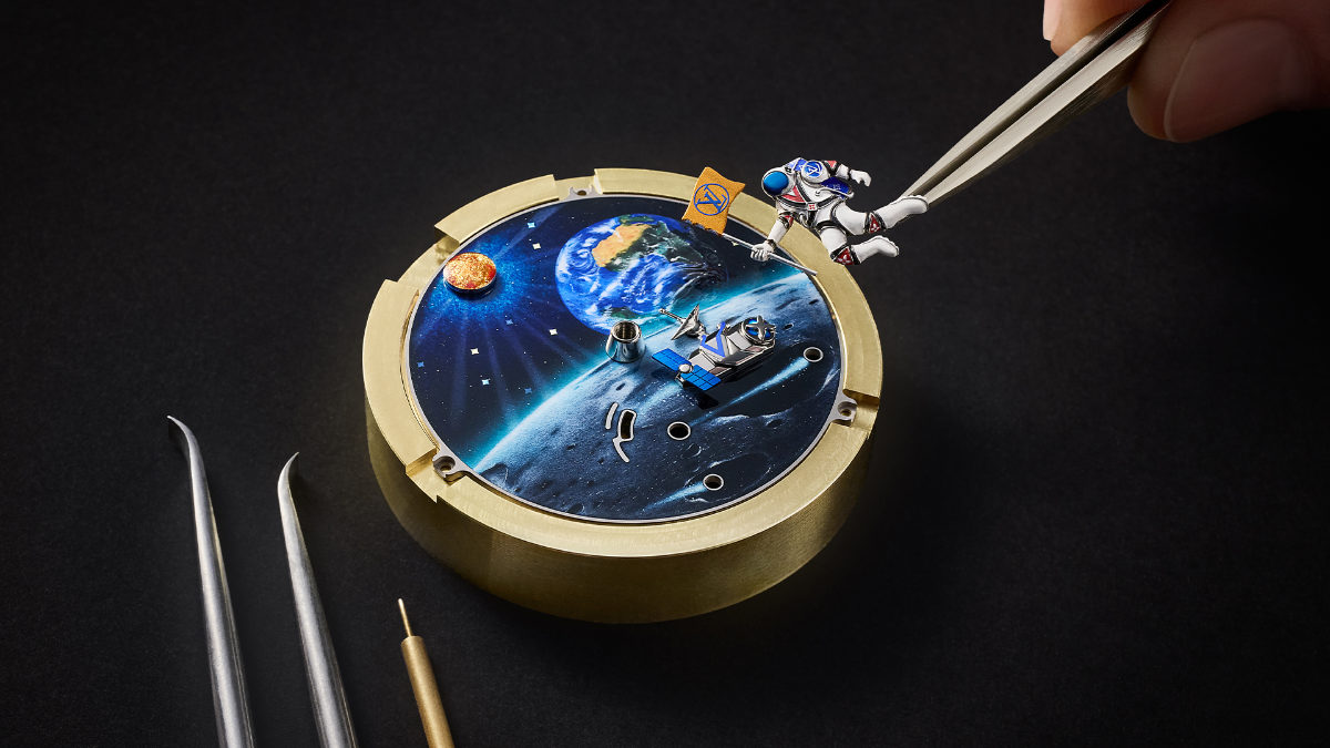 Louis Vuitton Unveils Its New Tambour Taiko Galactique Watch