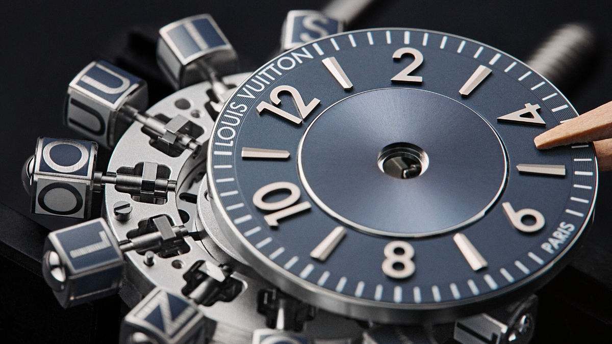 Louis Vuitton Introduces Its New Tambour Taiko Spin Time Watch