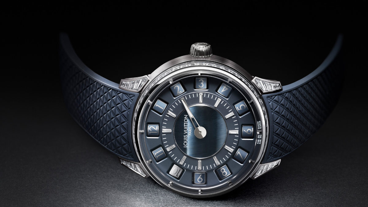 Louis Vuitton Introduces Its New Tambour Taiko Spin Time Watch