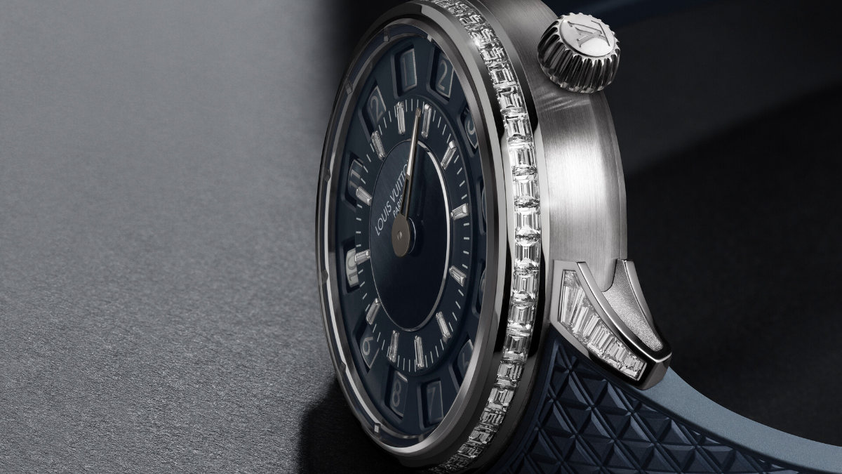 Louis Vuitton Introduces Its New Tambour Taiko Spin Time Watch