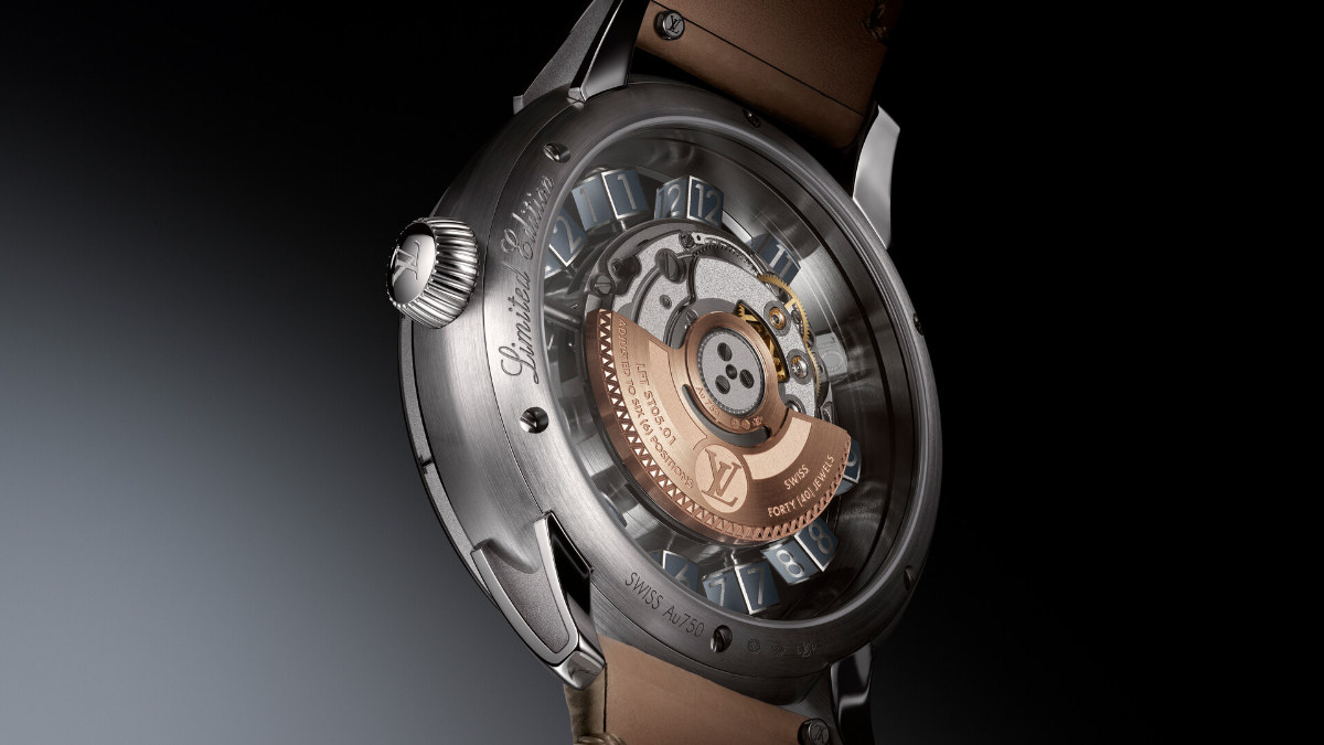 Louis Vuitton Introduces Its New Tambour Taiko Spin Time Watch