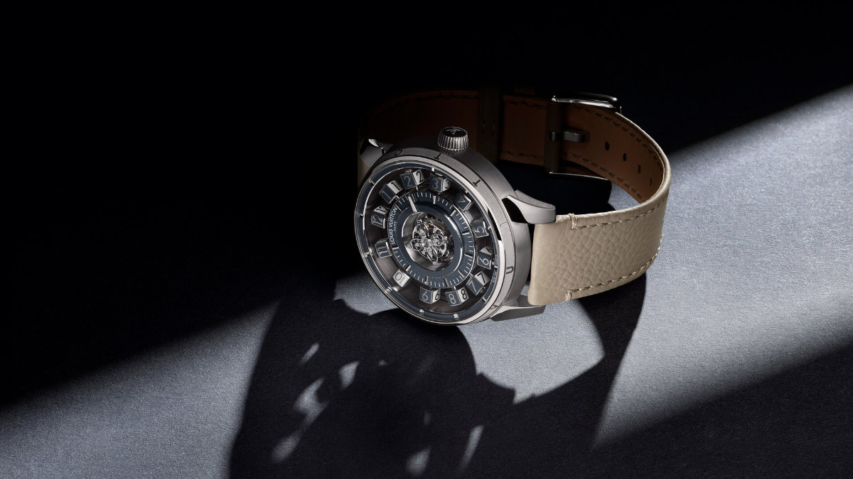 Louis Vuitton Introduces Its New Tambour Taiko Spin Time Watch