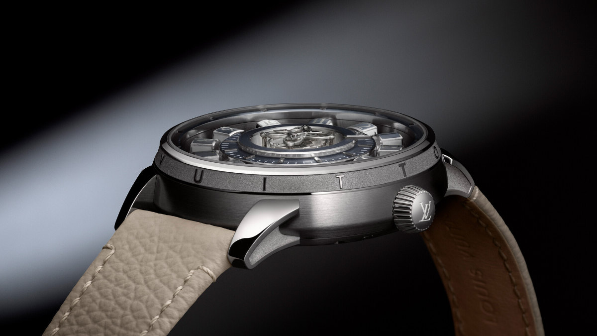 Louis Vuitton Introduces Its New Tambour Taiko Spin Time Watch