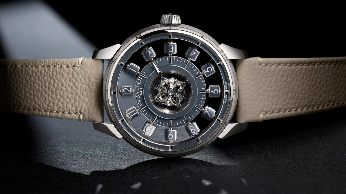 Louis Vuitton Introduces Its New Tambour Taiko Spin Time Watch