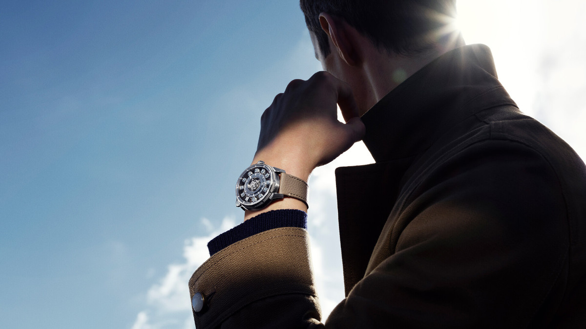 Louis Vuitton Introduces Its New Tambour Taiko Spin Time Watch