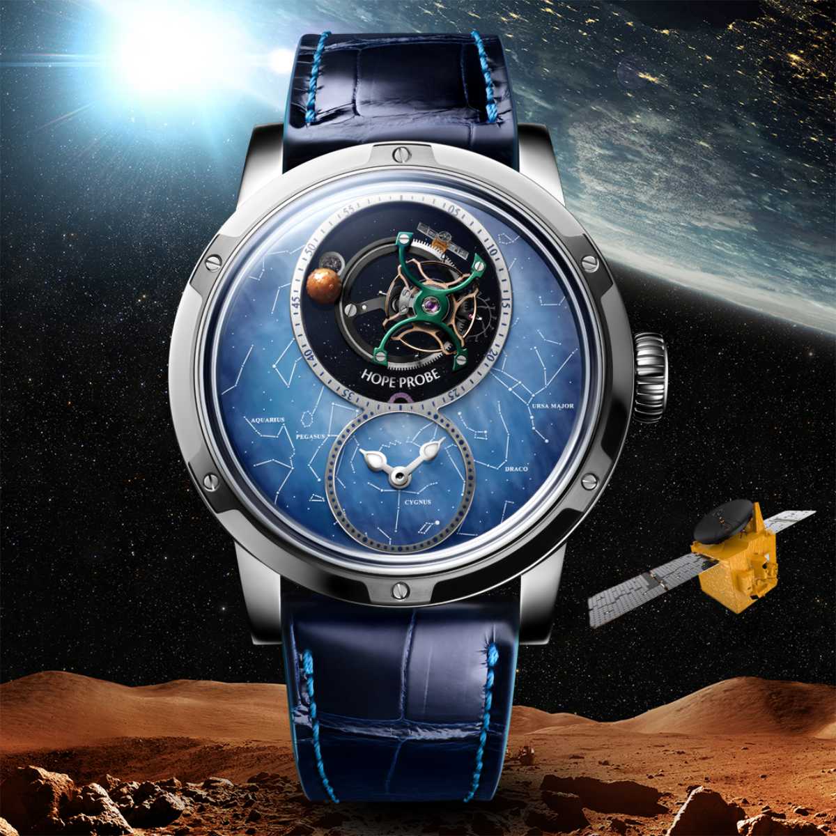 Louis Moinet Presents Its New Hope Probe Tourbillon