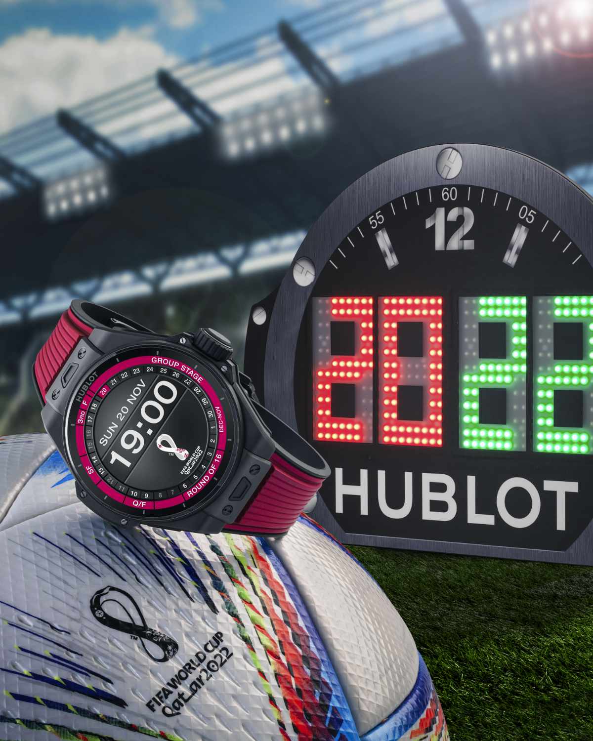 Meet The First Hublot Connected Watch, Made With FIFA, Intel, Google
