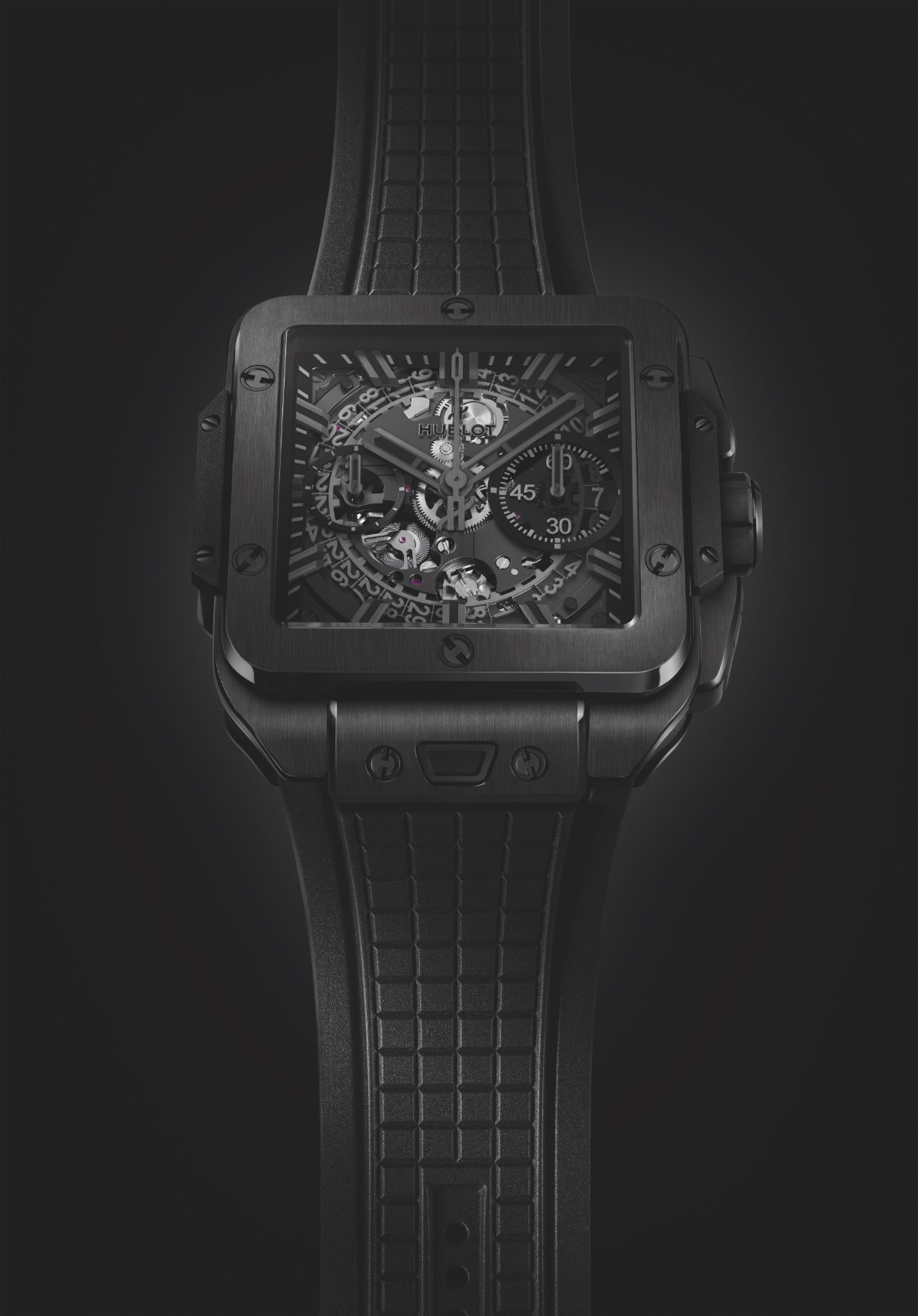 HUBLOT Square Bang Unico. A new shape, the fourth pillar of the