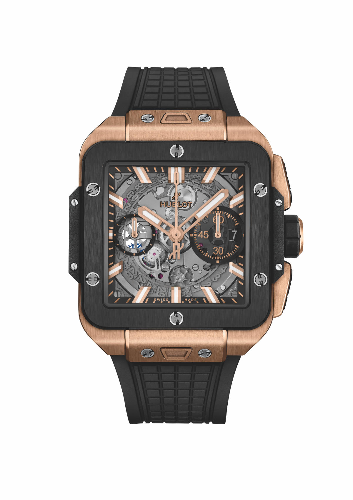 Hublot unveils new shapes, materials, colors and technical mastery