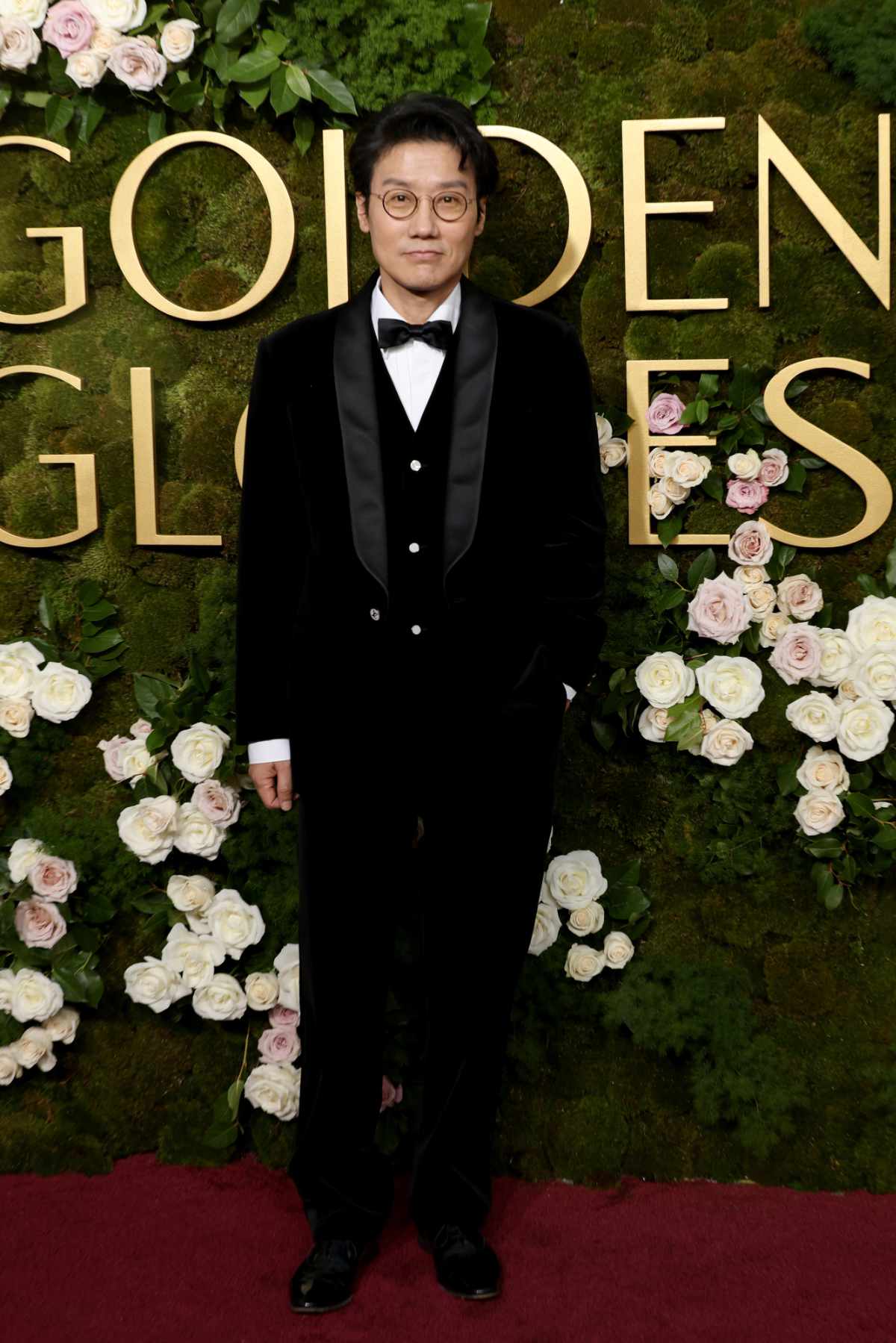 Hwang Donghyuk In Custom Louis Vuitton At The 82nd Golden Globe Awards