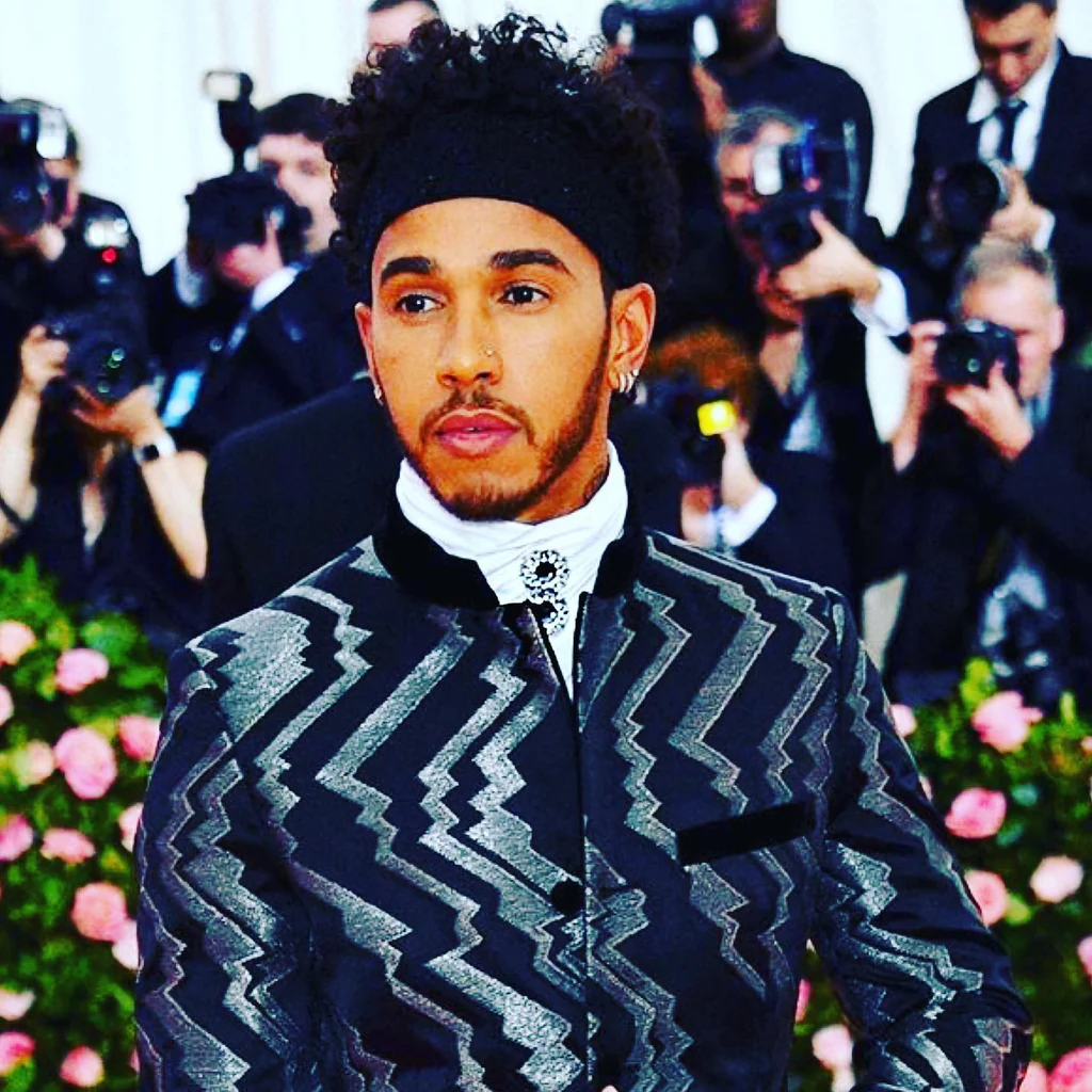 Lewis Hamilton Rocks Alex Soldier @ The Met Gala