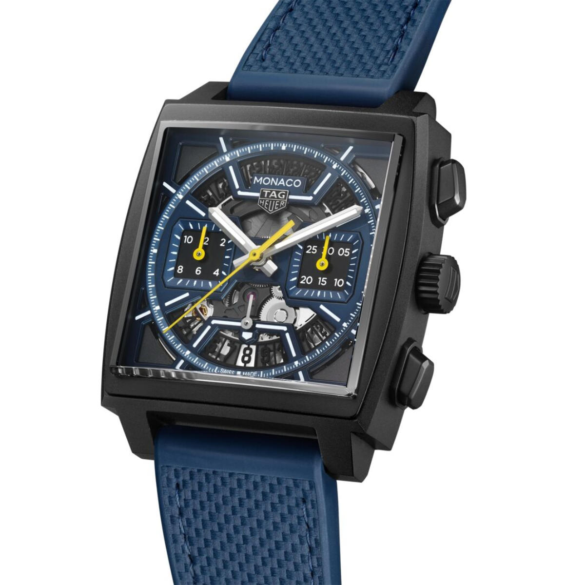 TAG Heuer Presents The TAG Heuer Monaco Chronograph In A New Dark Blue Rendition