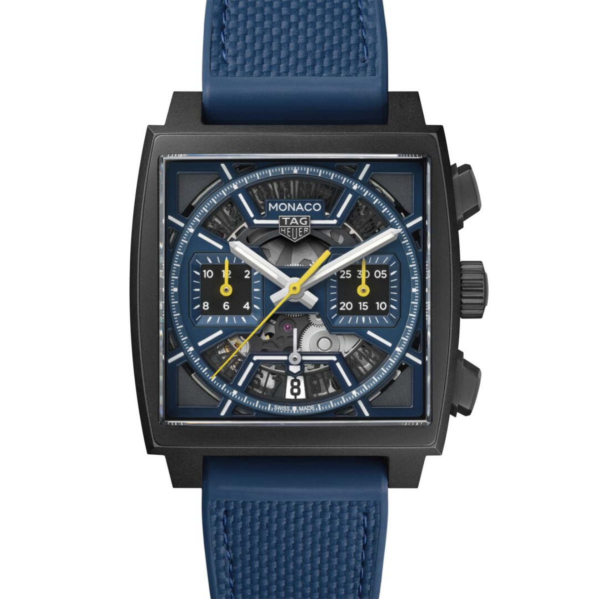 TAG Heuer Presents The TAG Heuer Monaco Chronograph In A New Dark Blue Rendition