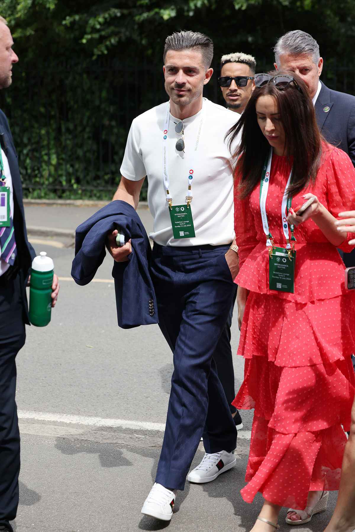 VIPs In Gucci At The Wimbledon Tennis Championships Men’s Singles Finals