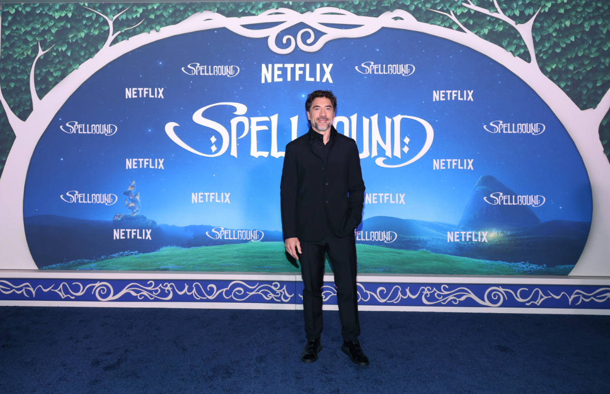 Javier Bardem In Zegna At The “Spellbound” Premiere