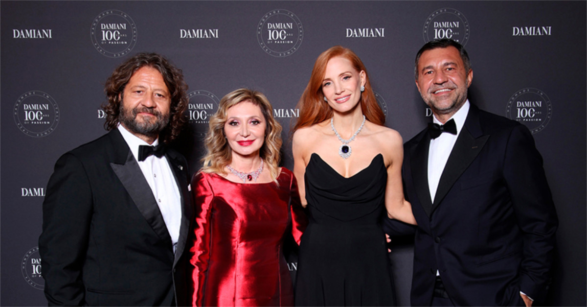Damiani Welcomes Jessica Chastain As The New Global Brand Ambassador