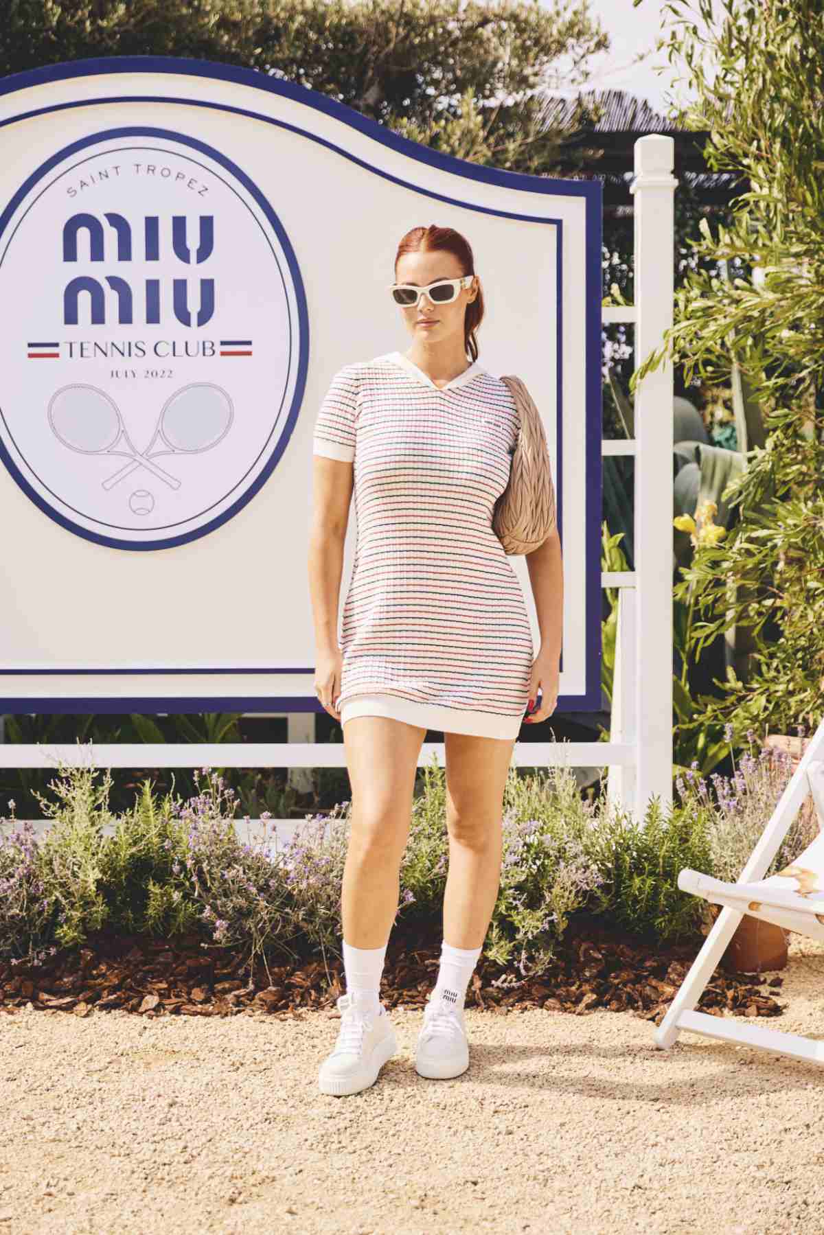 Miu Miu Launched The Miu Miu Tennis Club In Saint-Tropez