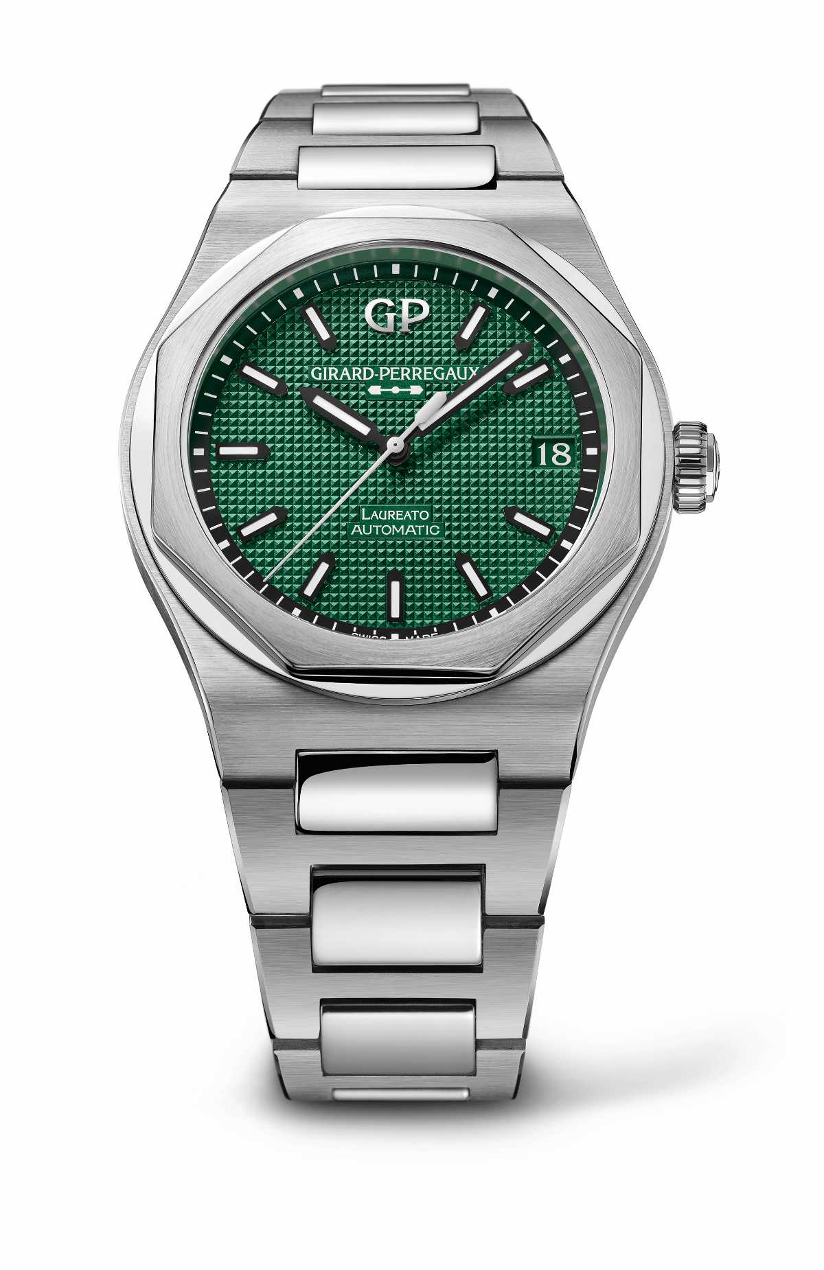 Girard­ Perregaux Released A New Addition To The Laureato Collection: Laureato 42mm Green