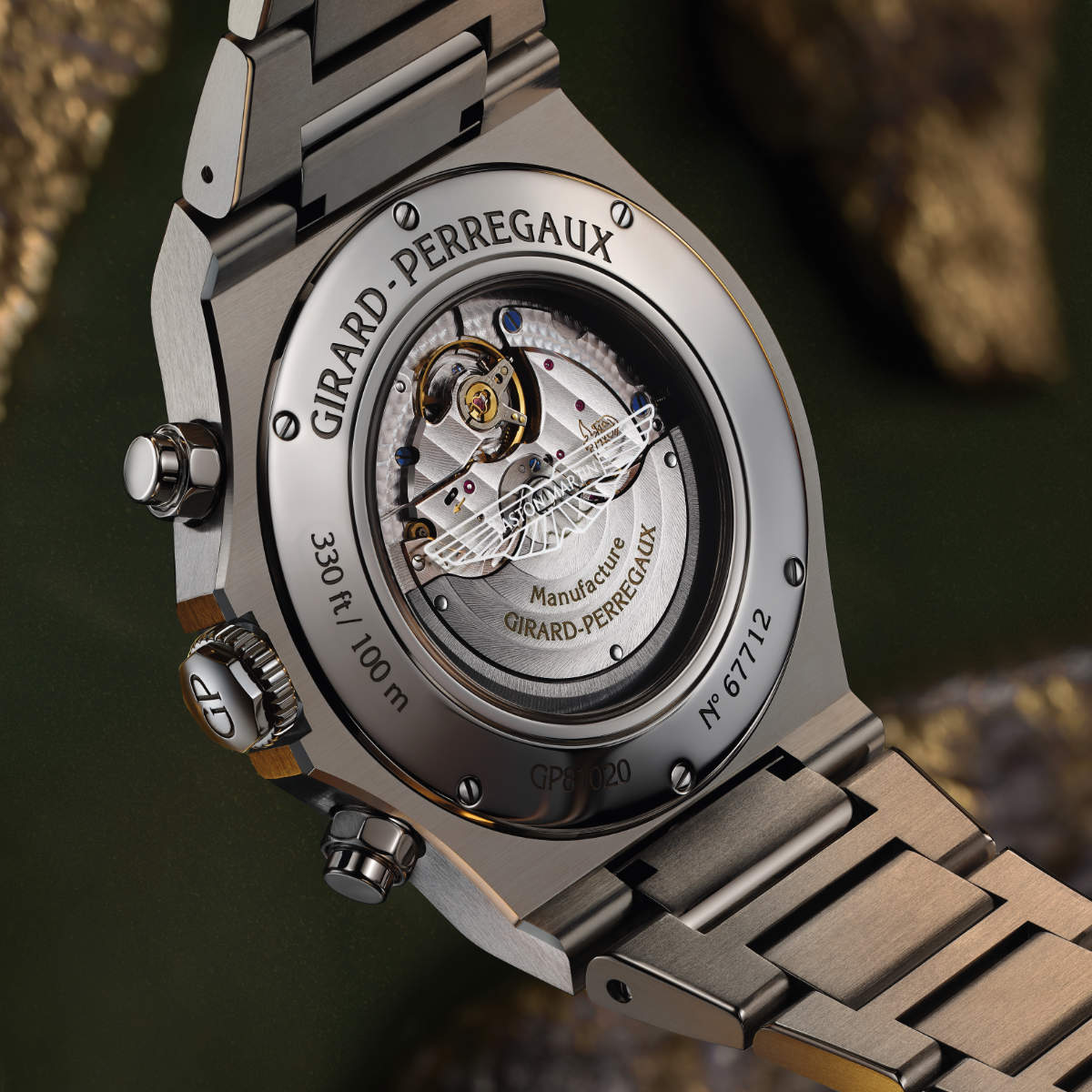 Girard-Perregaux Unveils Its New Watch: The Laureato Chronograph Aston Martin Edition