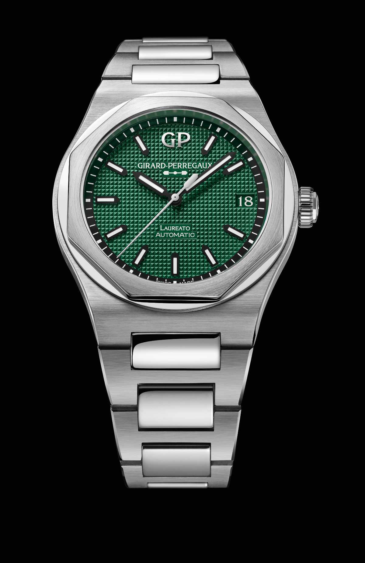 Girard­ Perregaux Released A New Addition To The Laureato Collection: Laureato 42mm Green