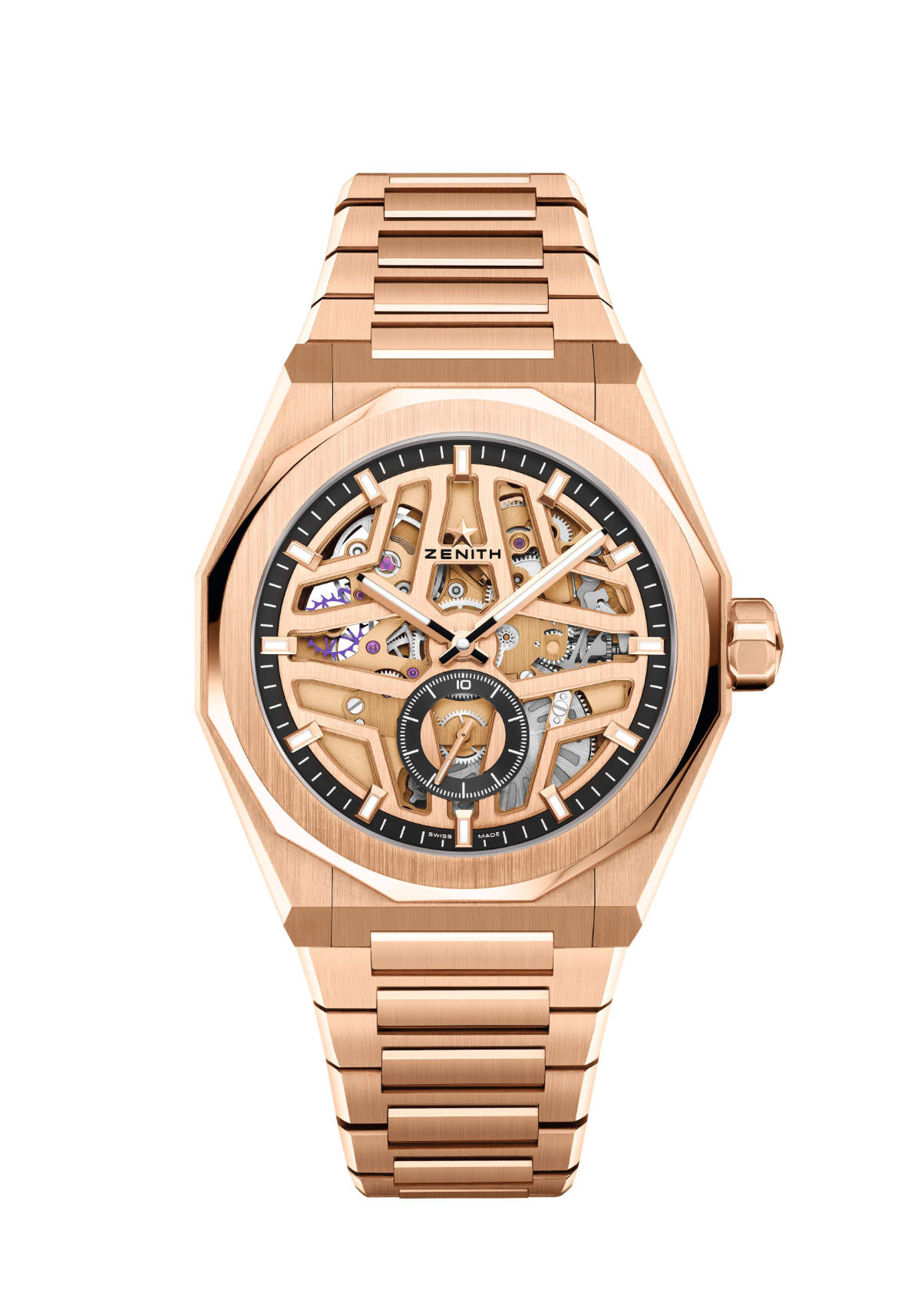 Zenith Defy Skyline Gold Editions Celebrate Holiday Radiance With Pure Luxury