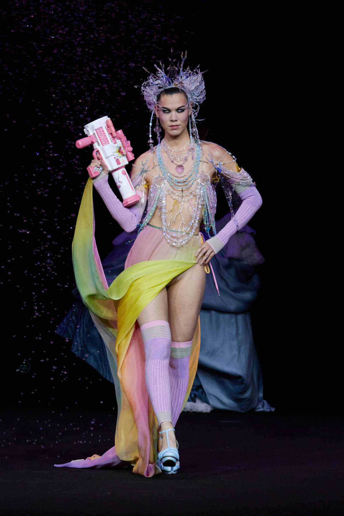 Julien Fournié Presents His New Haute Couture Spring-Summer 2025 Collection: First Circus