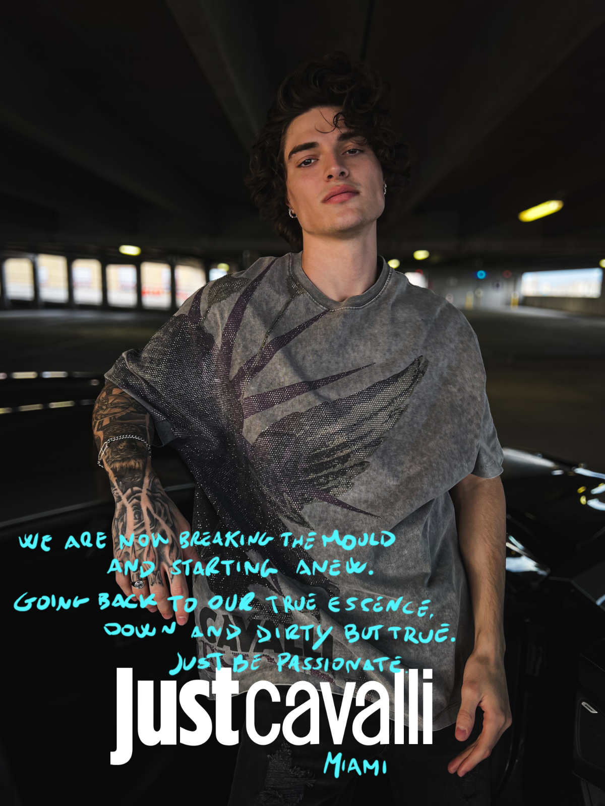 Just Cavalli Launches Its New Spring/Summer 2024 Campaign: Just Be