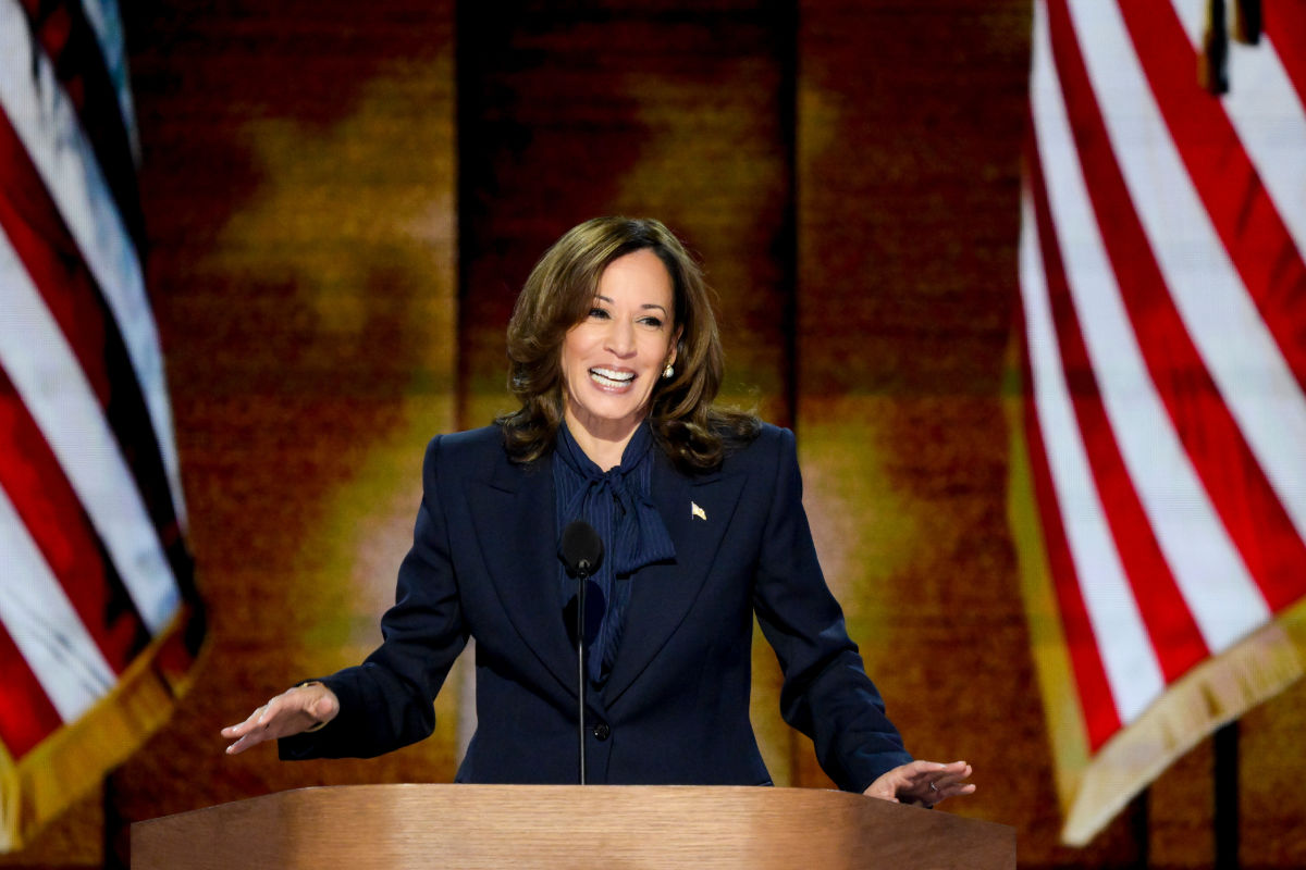 Kamala Harris In Chloé At The 2024 Democratic National Convention