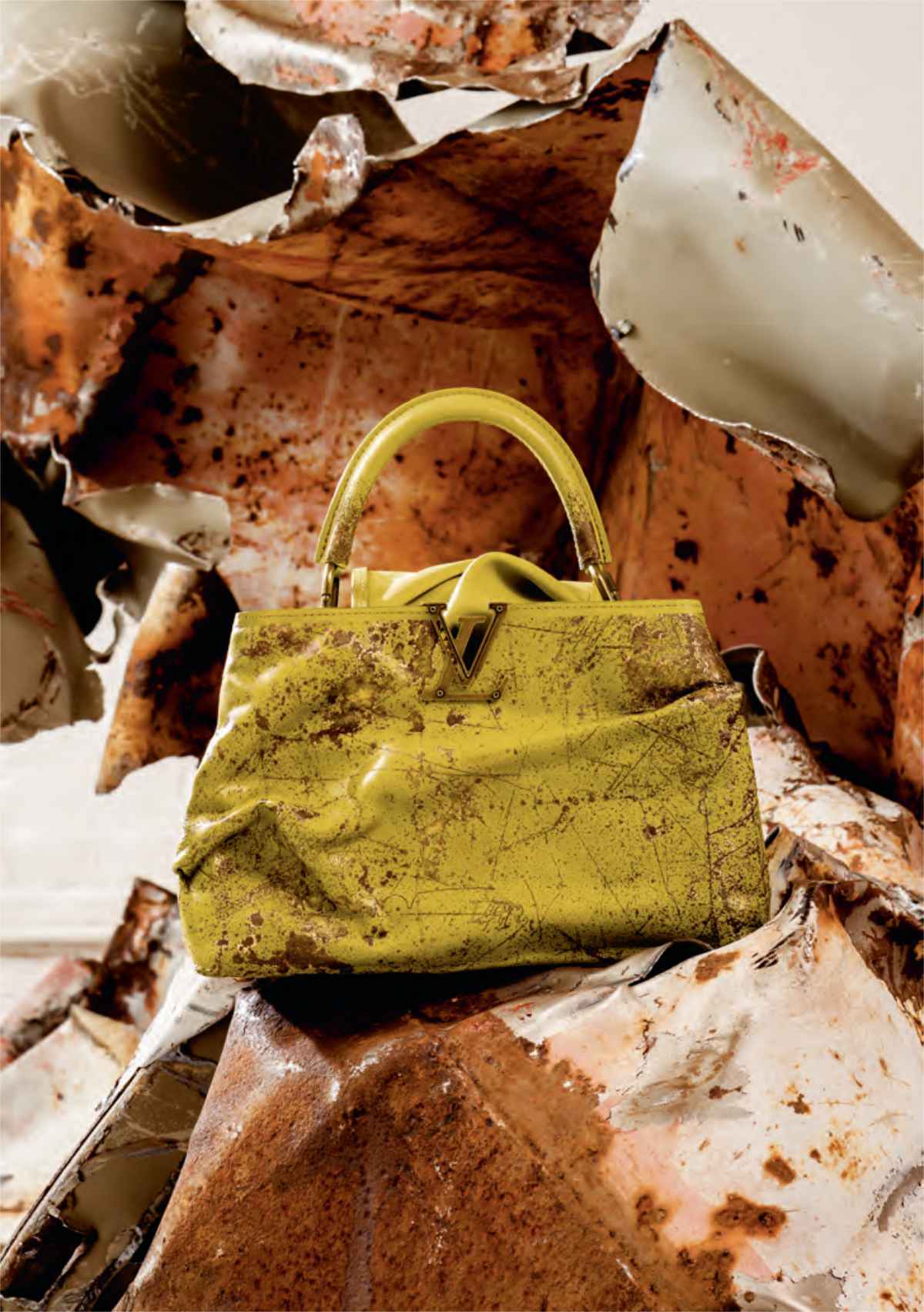 Louis Vuitton's Limited-Edition ArtyCapucine Bag Comes With Bananas,  Apples, and Eggs