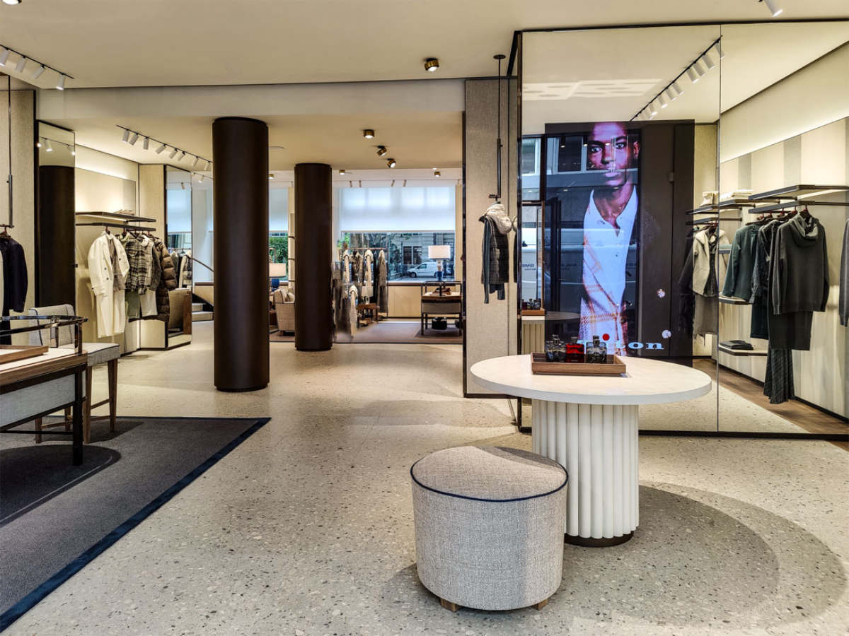 Kiton's Redesigned Boutique In Zurich