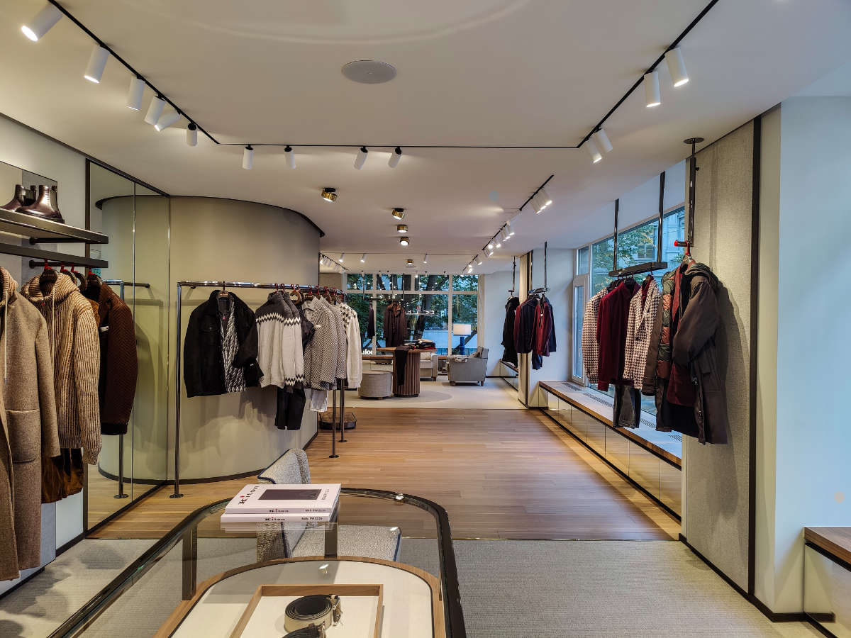 Kiton's Redesigned Boutique In Zurich