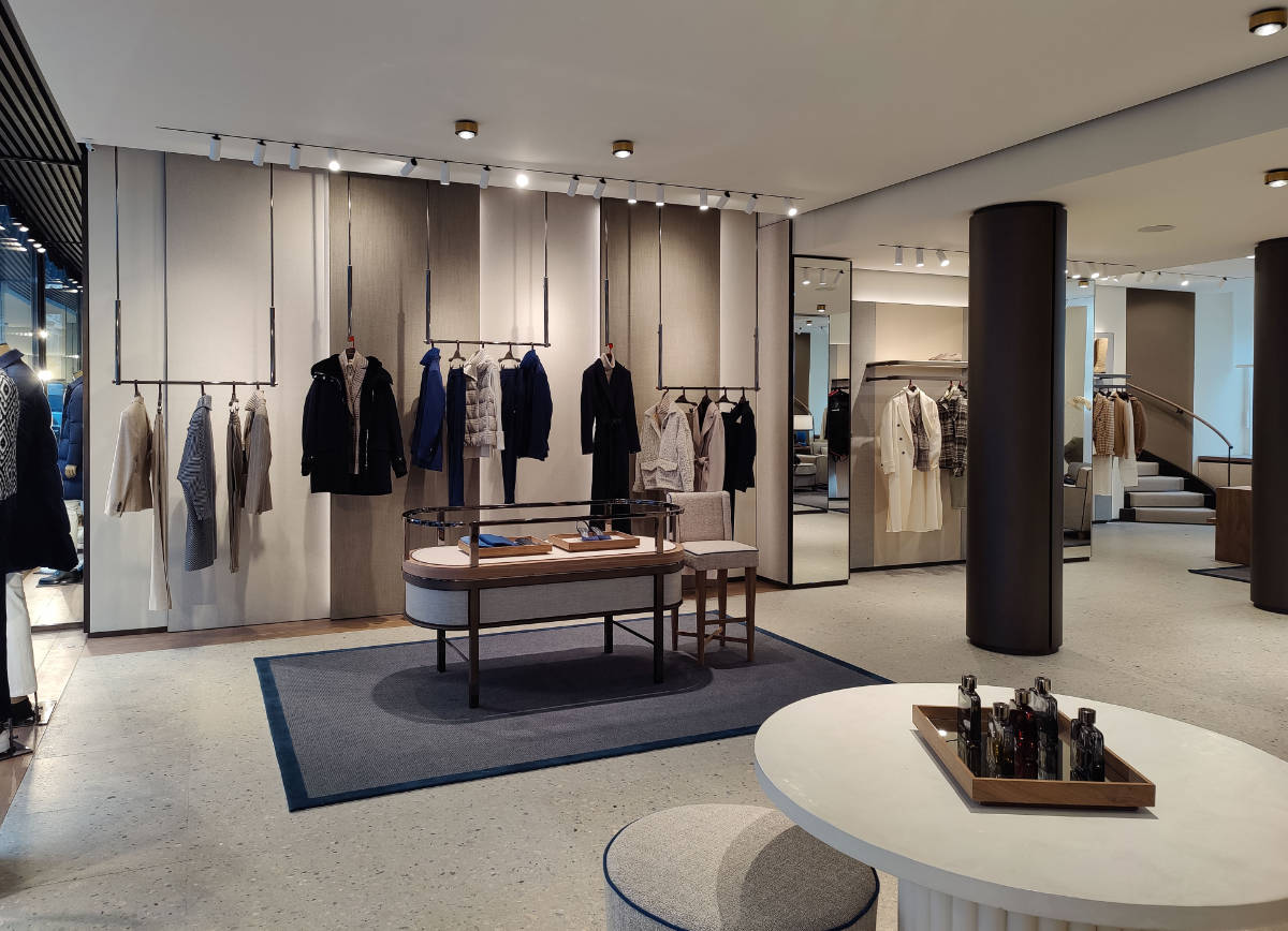 Kiton's Redesigned Boutique In Zurich