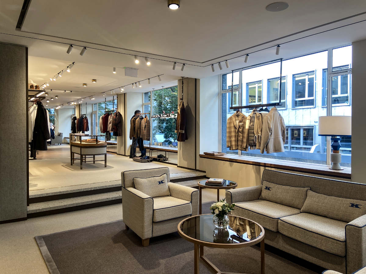 Kiton's Redesigned Boutique In Zurich