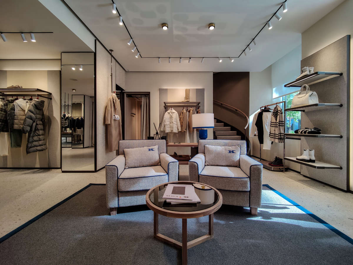 Kiton's Redesigned Boutique In Zurich