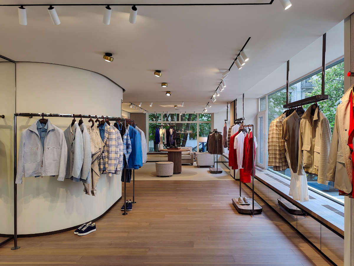 Kiton's Redesigned Boutique In Zurich