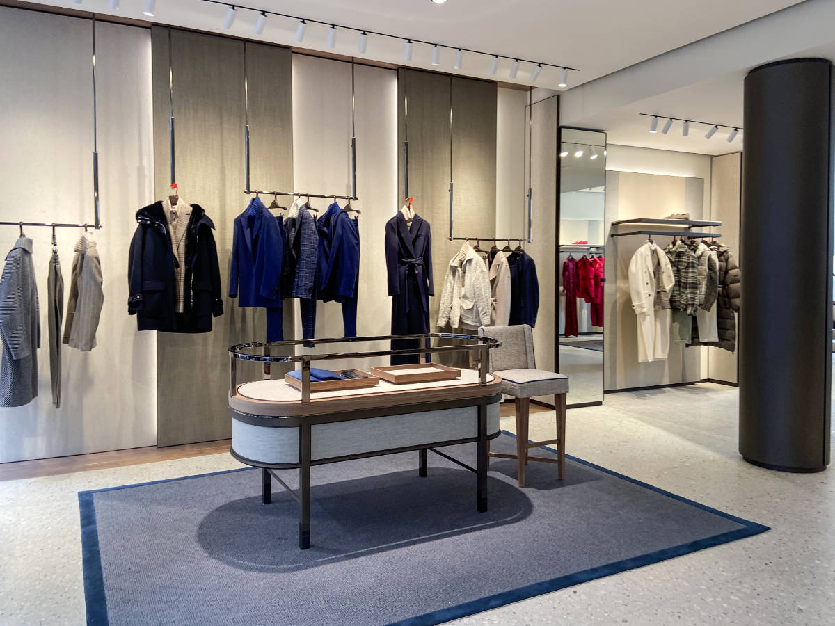 Kiton's Redesigned Boutique In Zurich