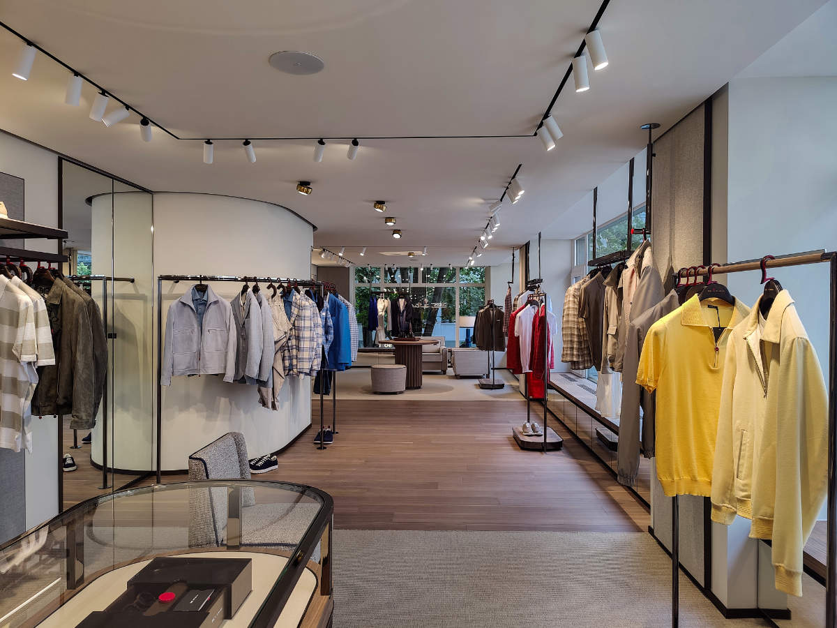 Kiton's Redesigned Boutique In Zurich