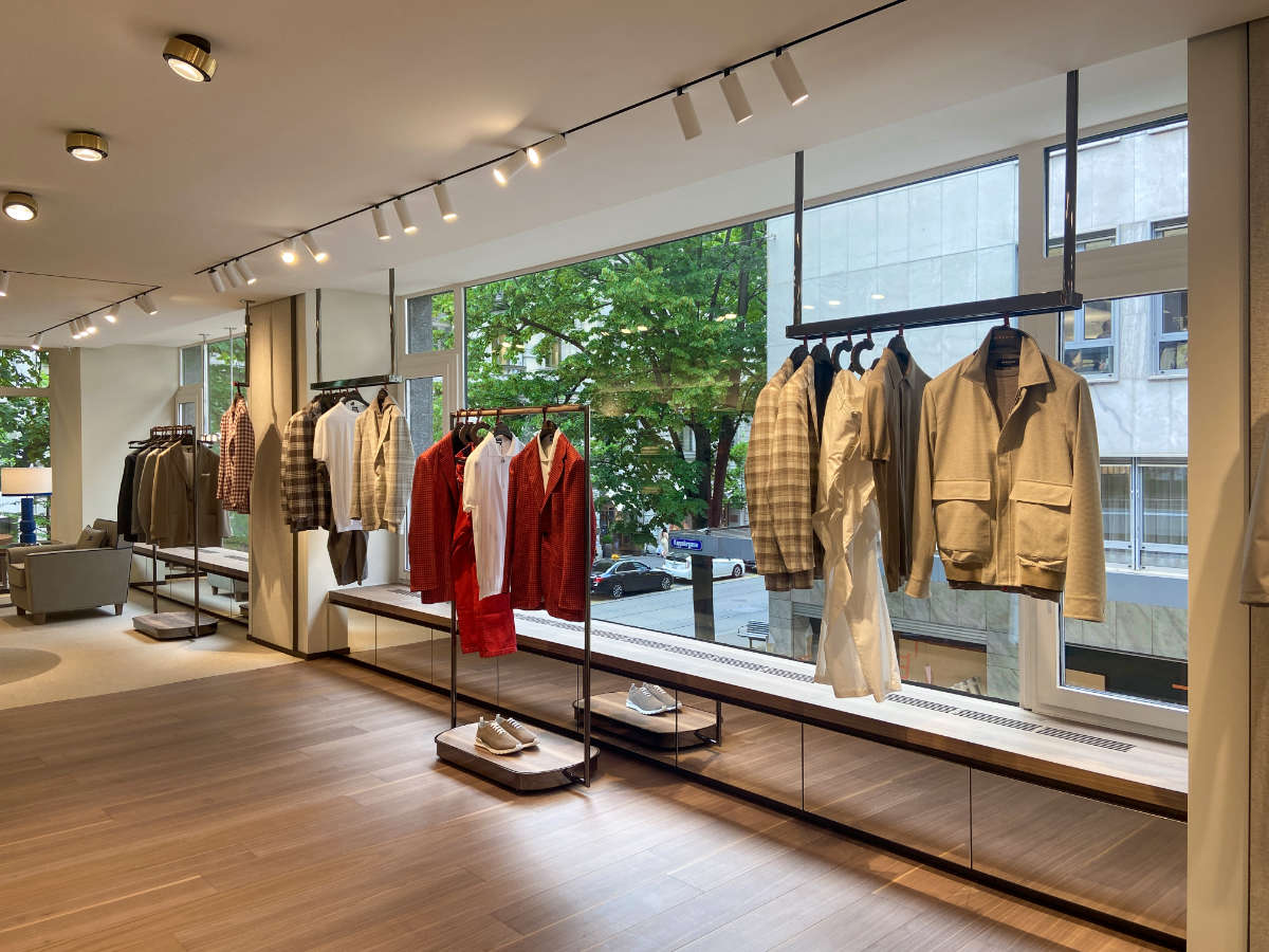 Kiton's Redesigned Boutique In Zurich