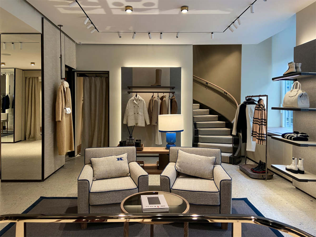 Kiton's Redesigned Boutique In Zurich