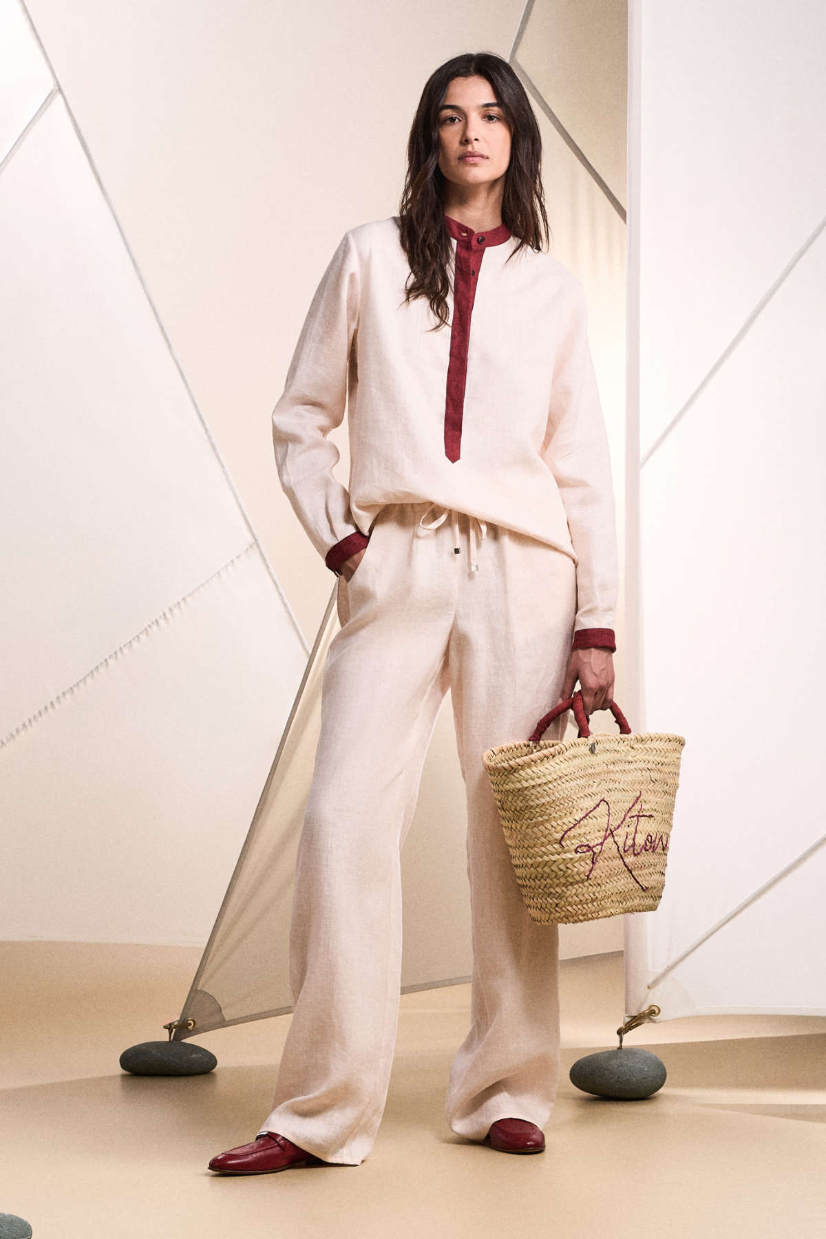 Kiton Presents Its New Women's Spring Summer 2025 Beachwear Collection