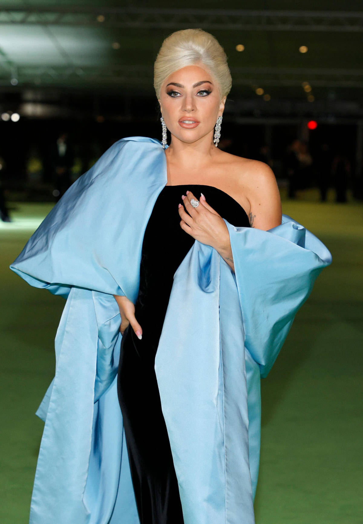 Lady Gaga Wore Schiaparelli Haute Couture At The Academy Museum Of Motion Pictures Inaugural Gala