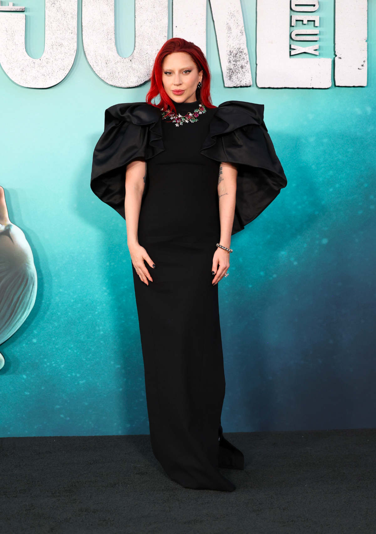 Lady Gaga In Celine At The Premiere Of 'Joker: Folie À Deux'